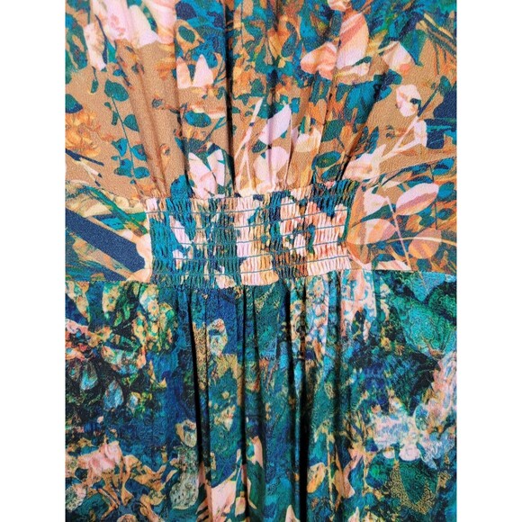 Soft Surroundings Midi Dress Size S Petite Dakota Floral - Picture 10 of 10